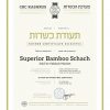 Kashrut-Certificate