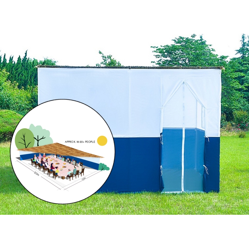Traditional sukkah 12x20