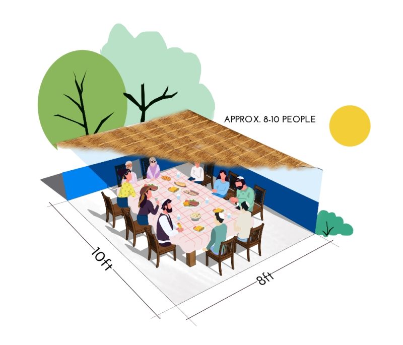 sukkah 8x10B Illustration