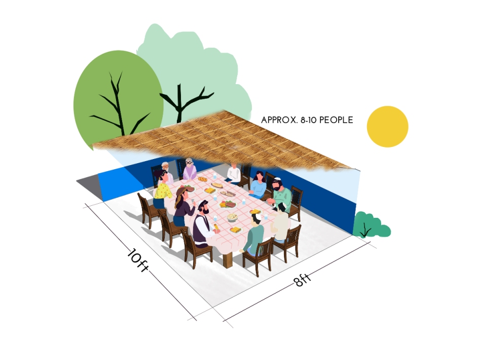 8x10B Illustration sukkah 8x10B Illustration