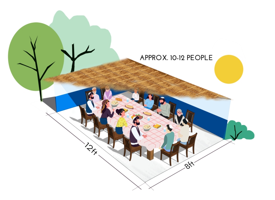 8x12B Illustration sukkah 8x12B Illustration